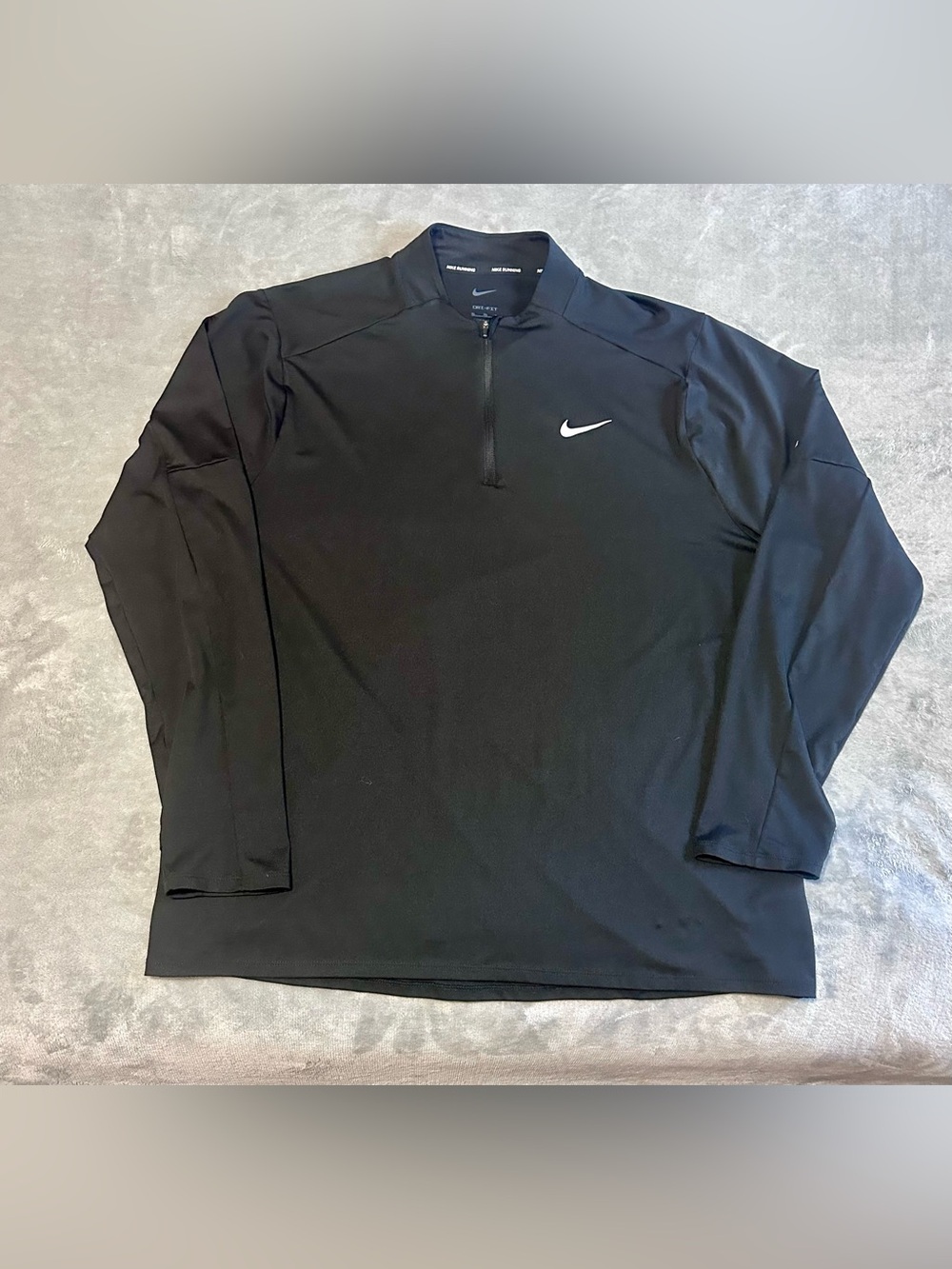 Men’s XL Nike Black 1/4 Zip Performance Pullover Jacket